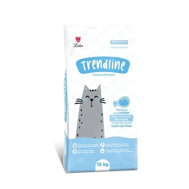 Trendline Cat Adult Sterilised Chicken 15kg