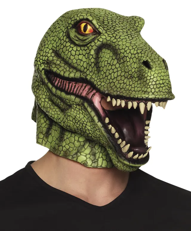 Αποκριάτικο Αξεσουάρ Μάσκα Latex Δεινόσαυρος T-rex (Bolland) (C-300156)