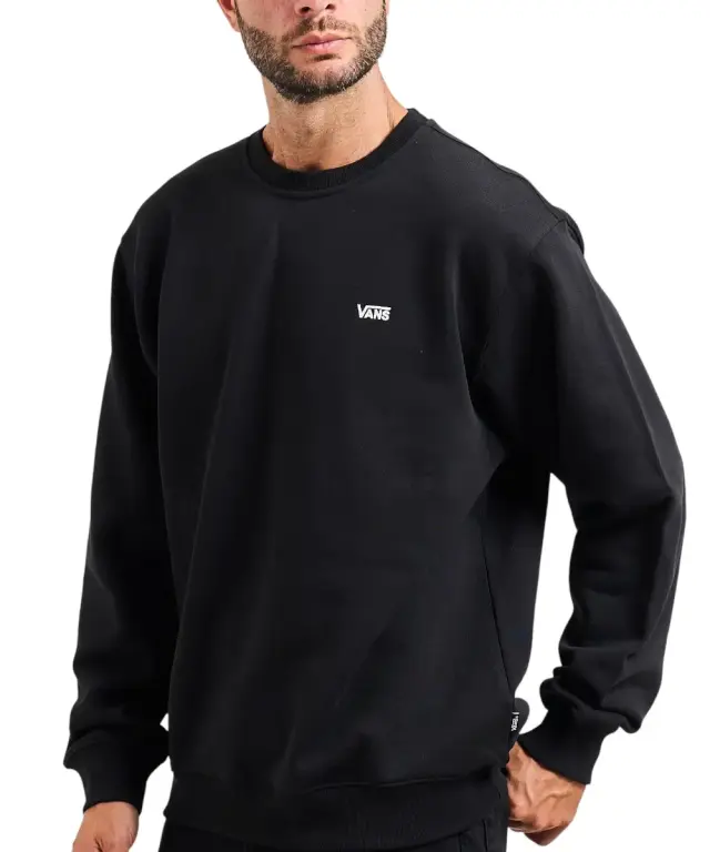 Vans - Ανδρικό Φούτερ Left Chest Ii Loose Crew VN000P20-BLK Μαύρο - M 2