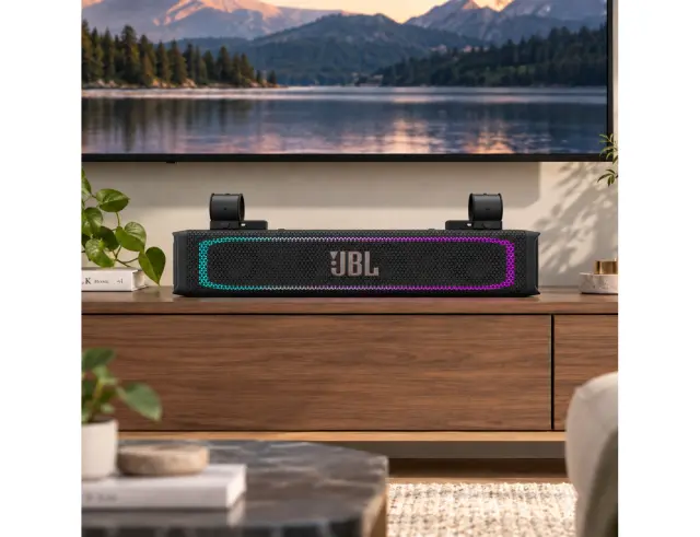 Soundbar Marine JBL Rallybar - 150W RMS - Bluetooth 5.3, USB disk, Aux-in - ΜαύροJBL RALLYBAR