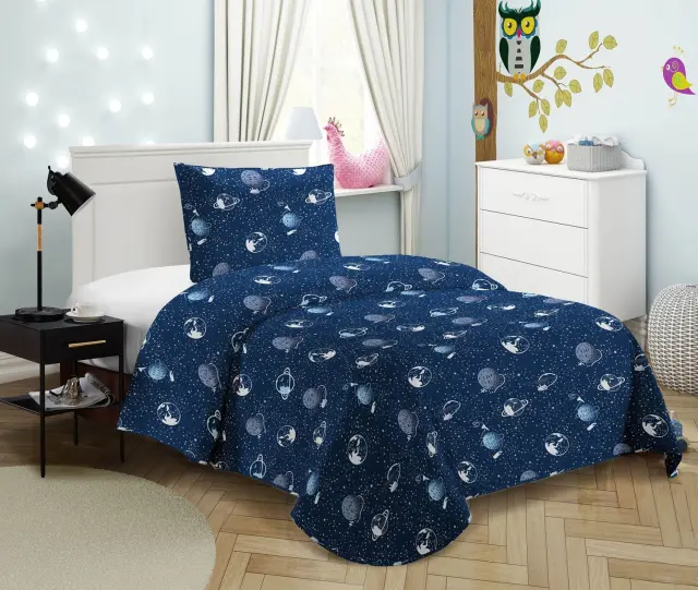 Σετ Κουβερλί 160Χ240 Μονό Microfiber Τυπωτό Viopros 5404