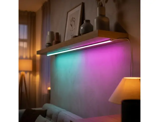 Smart Ταινία LED Twinkly Line Extension (TWL100ADP-W) 1.5 Μέτρο, 90 LED RGB, με Λευκό Καλώδιο, Βluetooth, WiFi, Dimmer Και Έλεγχο μέσω Κινητού ΤηλεφώνουTWL100ADP-W