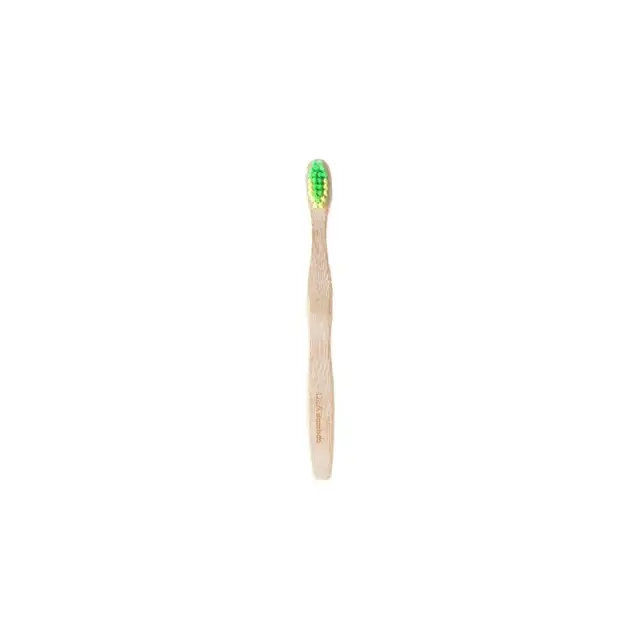 OLA Bamboo Kid Toothbrush Soft Green/Yellow - Παιδική Οδοντόβουρτσα 1τμχ
