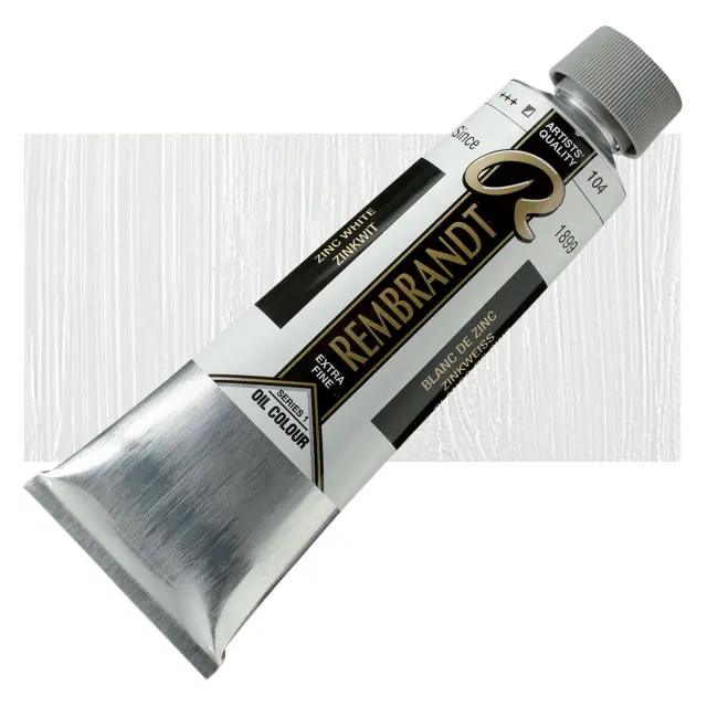 Λάδι Talens Rembrandt - 104 Zinc White - 150ml