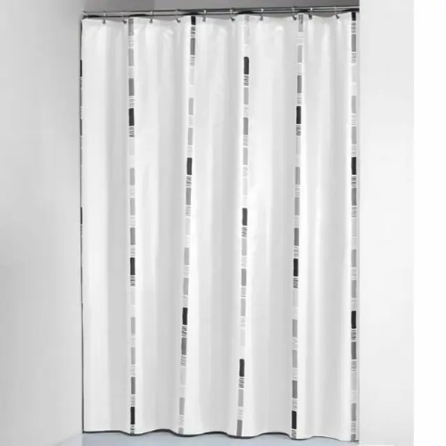 Κουρτίνα Μπάνιου Πλαστική (180x200) SealSkin Break Black