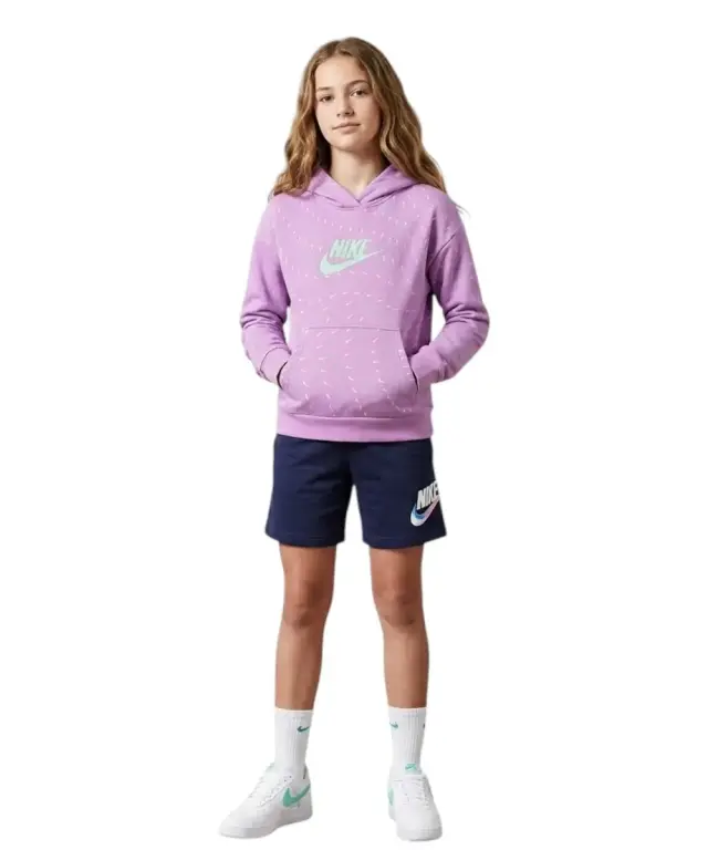 Nike - Παιδική Μπλούζα Φούτερ Sport Essentials 36J048-503 Μωβ - 5 ετών 3