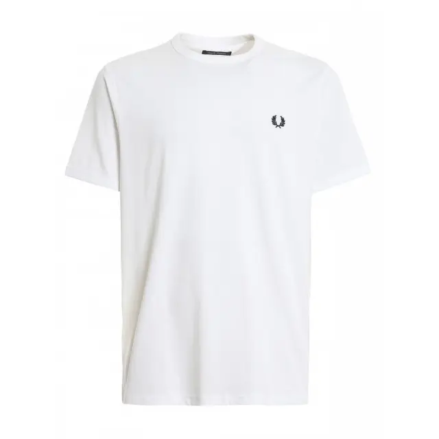 FRED PERRY CREW NECK T-SHIRT ΑΝΔΡΙΚΗ ΜΠΛΟΥΖΑ - 608/NAVY SNOW WHITE