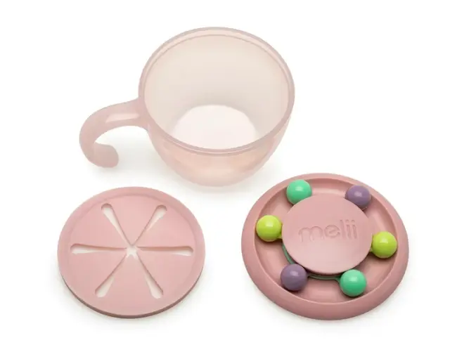 Melii Δοχείο Φαγητού για σνακ Abacus Pink MEL11700 2