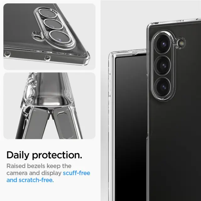 Spigen Ultra Hybrid Pro, crystal clear - Samsung Galaxy Z Fold6 3