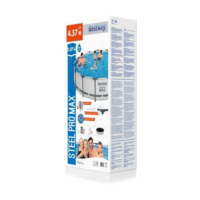 Πισίνα BESTWAY STEEL PRO MAX 4.57x1.07m 3