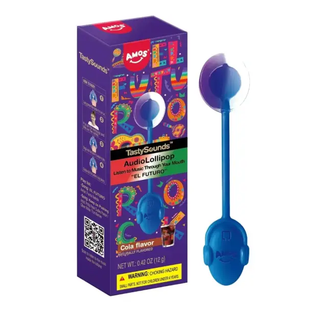 Tasty Sounds Get The Feeling Audio Lollipop Cola Flavour 12g