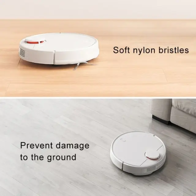 Ανταλλακτική Βούρτσα Γωνίας Xiaomi STYTJ02YM-BS.H για Ρομποτική Σκούπα Mi Robot Vacuum-Mop P Μαύρο (2 τεμ.) N54525 2