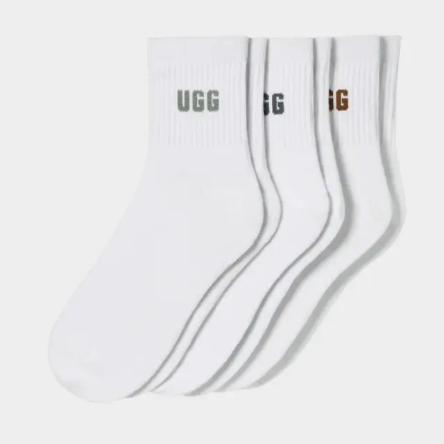 Κάλτσες Σετ Δώρου 3τμχ Quinlin Logo Quarter UGG 1181412-003M SMYB - ONESIZE