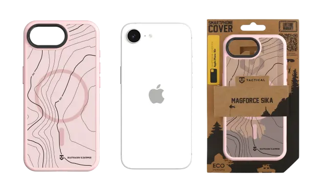 Tactical MagForce Hyperstealth Sika Cover for Apple iPhone 16e/17e Pink Panther 3