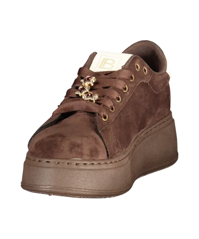 Laura Biagiotti – Γυναικεία Sneakers 9820-COFFEE Καφέ 3
