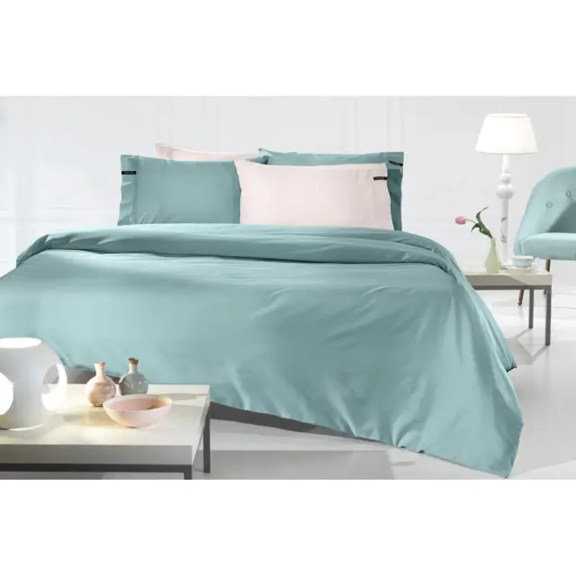 Σεντόνι King Size με Λάστιχο Guy Laroche Minimal Ocean 180x200+35