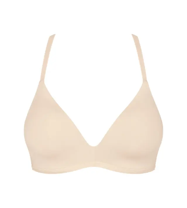 Sloggi Σουτιέν Bralette Soft Adapt PU Ανοιχτό Μπεζ 2