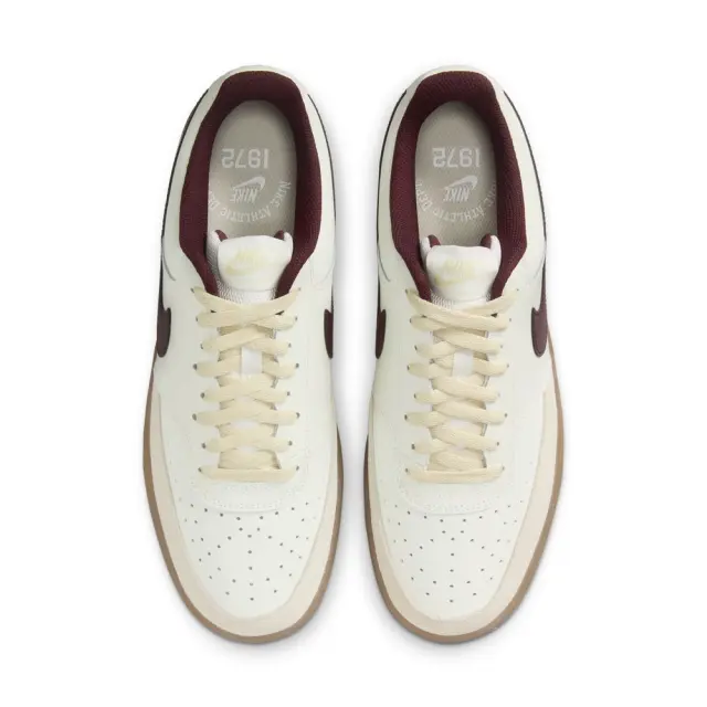 Nike Court Vision Low (HV2530-101) - Λευκό-Μπορντό 3