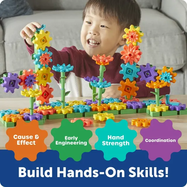 Learning Resources Garden Gears Building Set (4+ ετών) LER9325 2