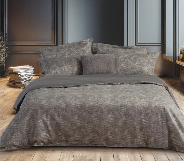 Nef-Nef Homeware Σετ Σεντόνια Υπέρδιπλο Zesten 240x270 Grey