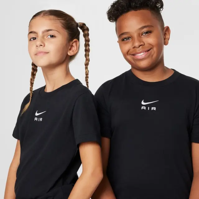 Nike Air T-Shirt ΠΑΙΔΙΚΗ ΜΠΛΟΥΖΑ (FZ5174-010) - Μαύρο - S 8-10 ετών 2