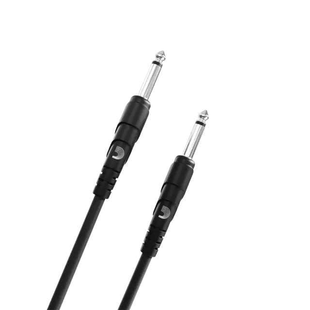 D'Addario PW-CGT-20 Classic Καλώδιο Οργάνων 1/4 Mono Jack - 1/4 Mono Jack 6m Μαύρο