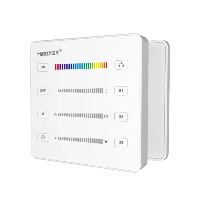 ΤΗΛΕΧΕΙΡΙΣΤΗΡΙΟ B6 SPI ΓΙΑ LED ΤΑΙΝΙΑ ACA A-B6-W ΛΕΥΚΟ IP20 / A-B6-W 3