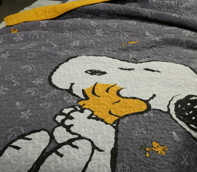 ΚΟΥΒΡ-ΛΙ ΜΙΚΡ-ΠΟΛ SNOOPY RAINBOW 160X220 - NEF NEF 3