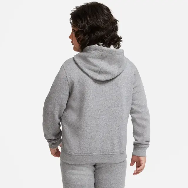 Nike Sportswear Fleece ΠΑΙΔΙΚΗ ΖΑΚΕΤΑ (DA5067-091) - Γκρί - M 10-12 ετών 2