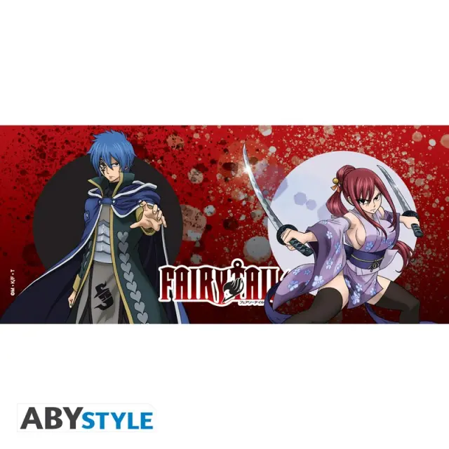 FAIRY TAIL - Mug - 320 ml - Erza + Jellal 3