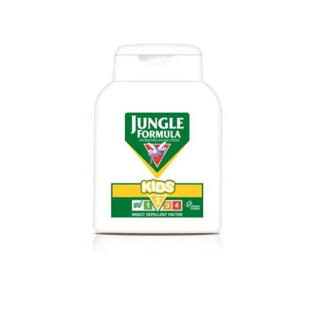 Jungle Formula Kids 125ml (Εντομοαπωθητική Λοσιόν για Παιδιά άνω των 2 Ετών) 2