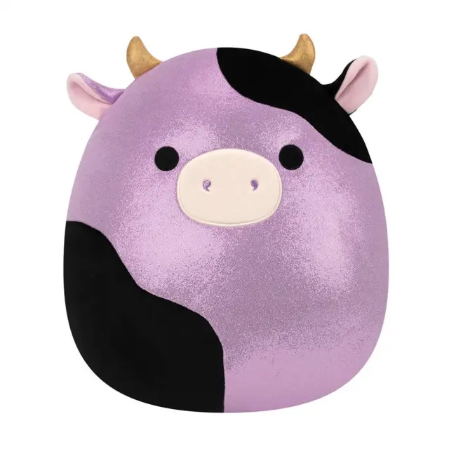Λούτρινο Squishmallows 30,5cm W12 Alexie the Glittered Purple Cow - JWSQ0591
