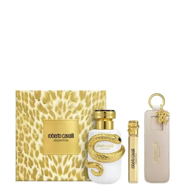Roberto Cavalli Serpentine Γυναικείο Αρωματικό Σετ: Parfum 100ml & Travel Spray 15ml & Case Travel Spray
