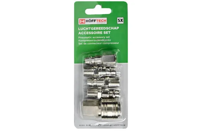 Pneumatic accessory set 5 pieces