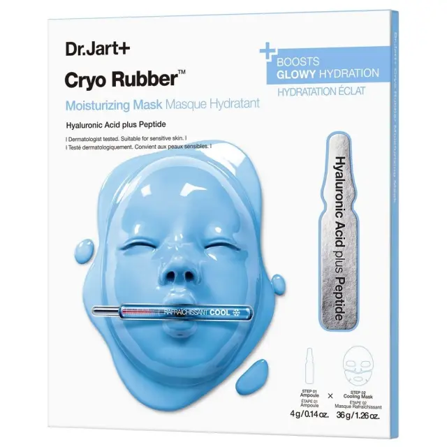 Dr. Jart+ Cryo Rubber Μάσκα Προσώπου για Ενυδάτωση Με Υαλουρονικό Οξύ & Πεπτίδια 40g
