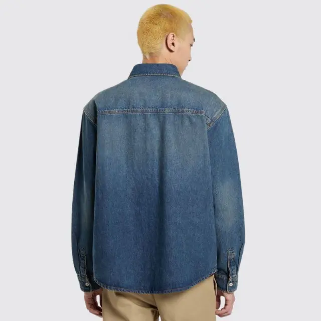Πουκάμισο Demin Dickies DK0A87PXL231 Χακί - L 2