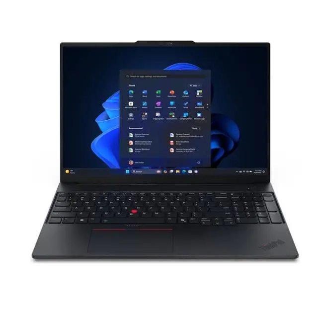 Lenovo ThinkPad E16 Gen 3 (Intel) Copilot+ PC Intel Core Ultra 7 258V Laptop 40.6 cm (16") WUXGA 32 GB LPDDR5x-SDRAM 512 GB SSD Wi-Fi 6E (802.11ax) Windows 11 Pro English Black