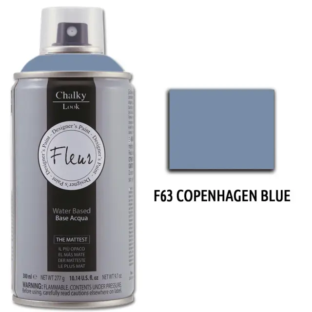 Fleur Σπρέι Κιμωλίας F63 Copenhagen Blue - 300ml
