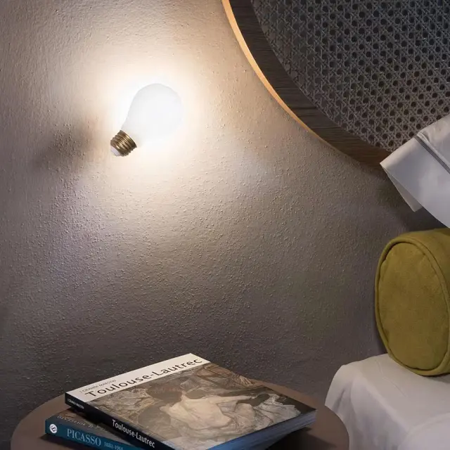 Idea Recessed Wall Λευκή Χωνευτή Απλίκα LED Άσπρο Ορείχαλκος 2