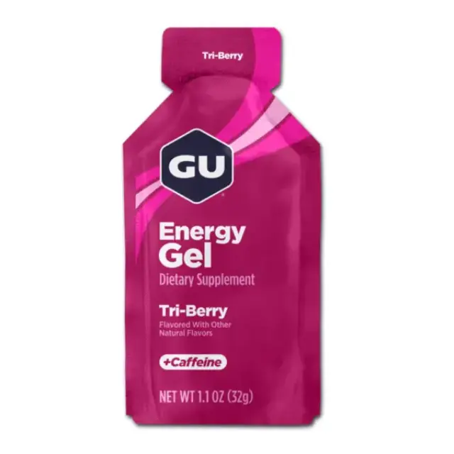 Original Energy Gel Tri-Berry + Caffeine 32g GU