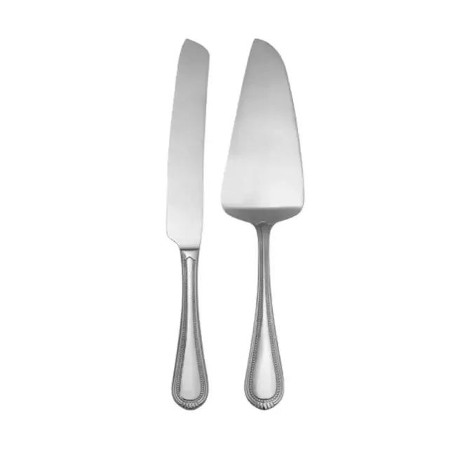 Maxwell & Williams Brocade Server Set Σετ Σερβιρίσματος Ανοξείδωτο Ατσάλι 2τμχ - Inox