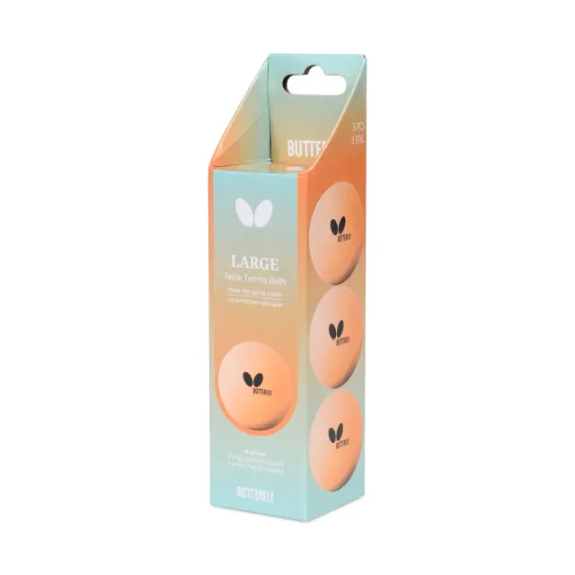 Μπαλάκια Πινγκ-Πονγκ Butterfly Large Balls 3pack-44906901012682