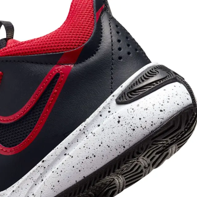 Nike Team Hustle D 11 (PSV) (DV8994-003) - Μαύρο-Κόκκινο 3