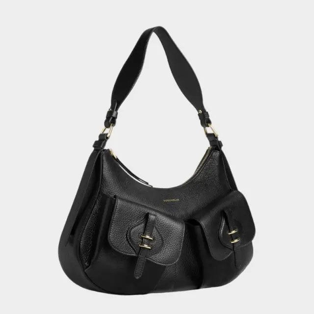 Coccinelle - Γυναικεία τσάντα Ώμου Mavery Pocket Medium E1VGK120101-001 Μαύρο 2