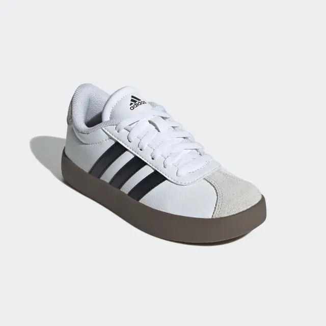 Adidas VL Court 3.0 K White ID9062 - 40 3