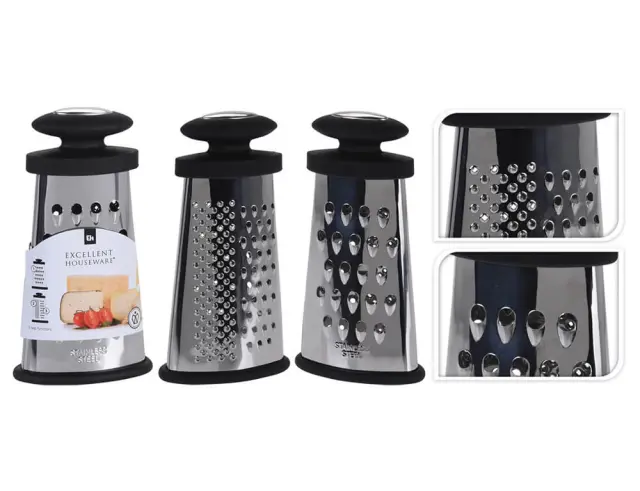 Τρίφτης χειρός Excellent Houseware , 2 πλευρών 404001530 2
