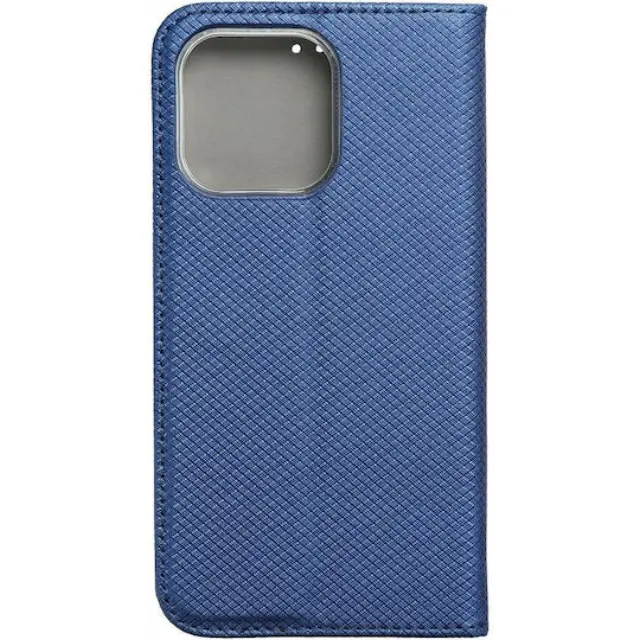 Θήκη Forcell Smart Book Δερματίνης Navy Μπλε (iPhone 13 Pro) 2