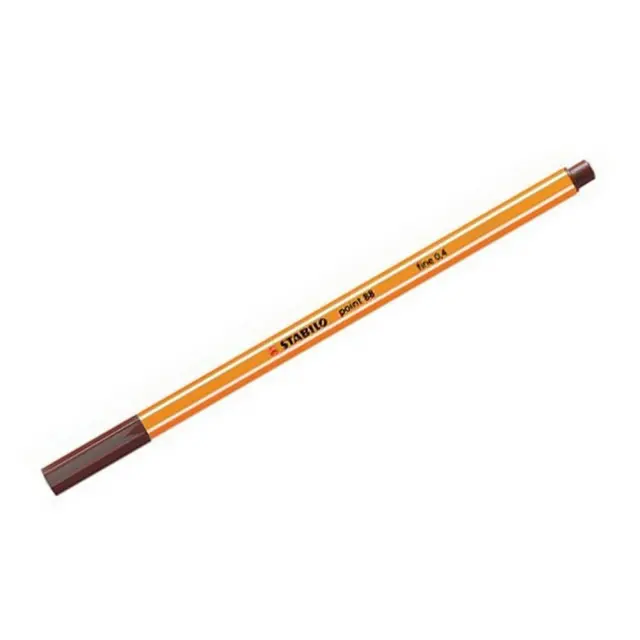 Μαρκαδόρος Stabilo Point 88 Fine 0,4mm Dark Ochre 88/89