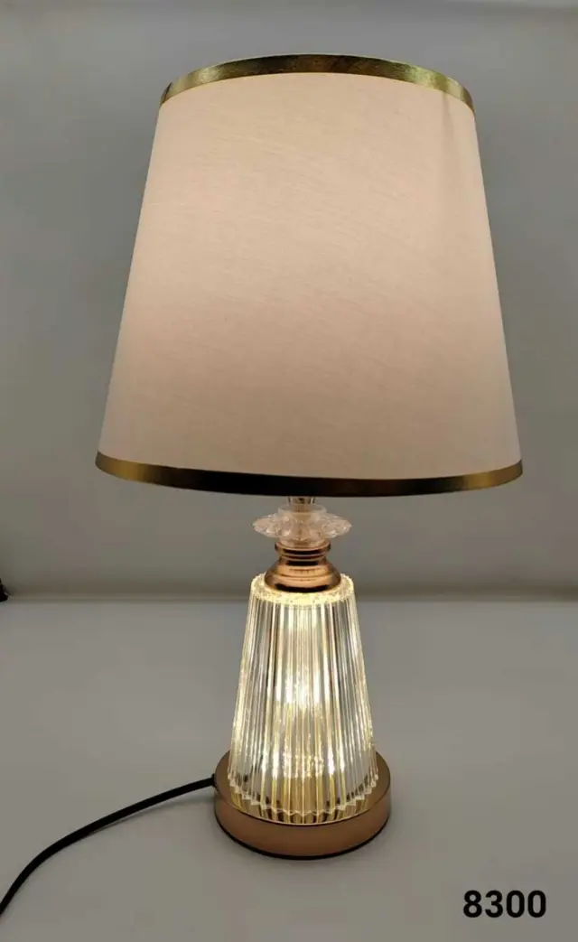 Επιτραπέζιο φωτιστικό - Πορτατίφ - 8248 - 882486 - Gold/Beige 2
