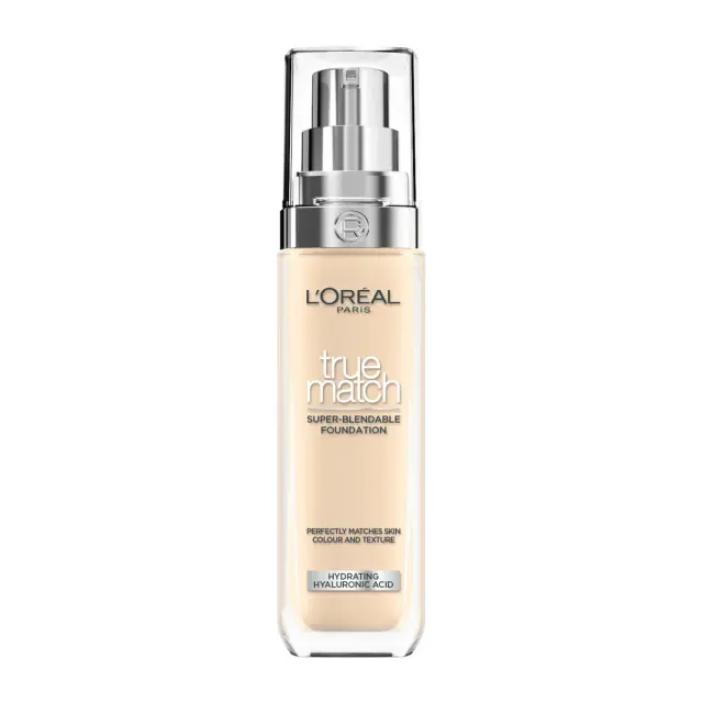 L´Oréal Paris True Match Super-Blendable Foundation Liquid Foundation to unify the skin tone 1.5N Linen 30 ml